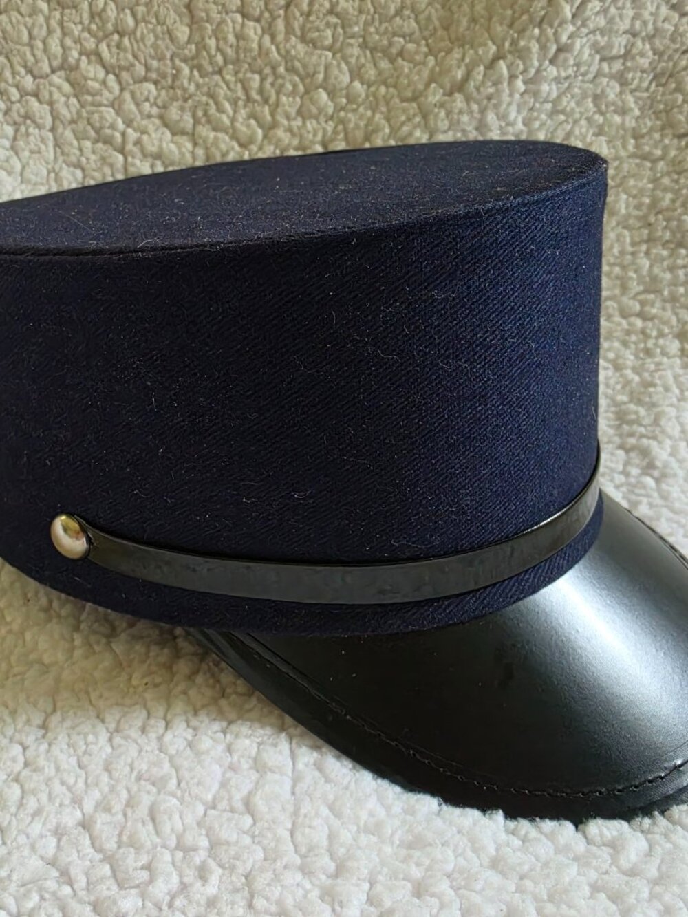 Jacobson Hat Company Navy Blue Engineer Train Conductor Hat Cap